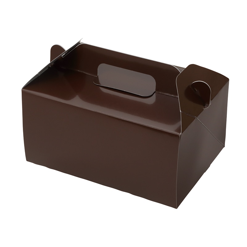 手提サービス箱　WDカラー105 ココア　No.750 1-003-33　200枚/袋（ご注文単位1袋）【直送品】