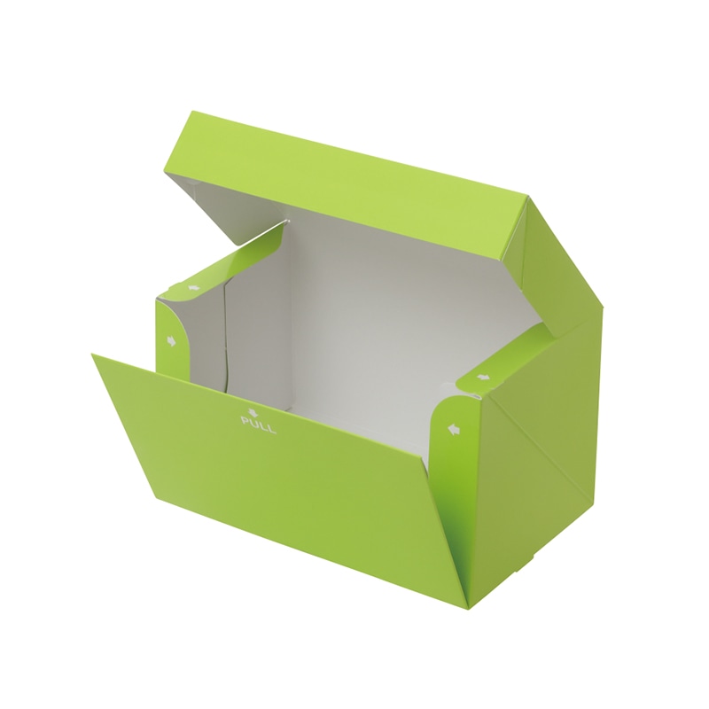 テイクアウトボックス PC-color マスカット 2号 1-110-42 50枚/包(ご注文単位6包)【直送品】