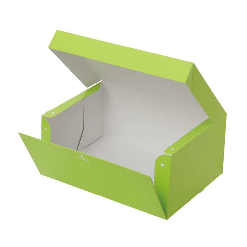 テイクアウトボックス PC-color マスカット 4号 1-110-44 50枚/包(ご注文単位4包)【直送品】