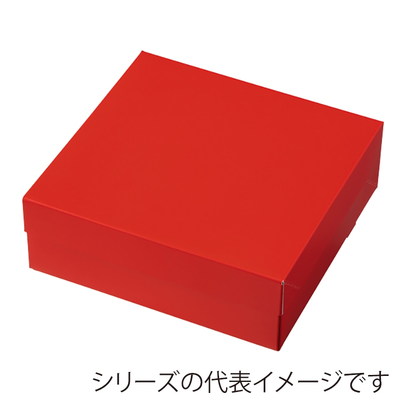 テイクアウトボックス　PC-カラー　65 ルージュ　6号 1-032-37　50枚/包（ご注文単位2包）【直送品】