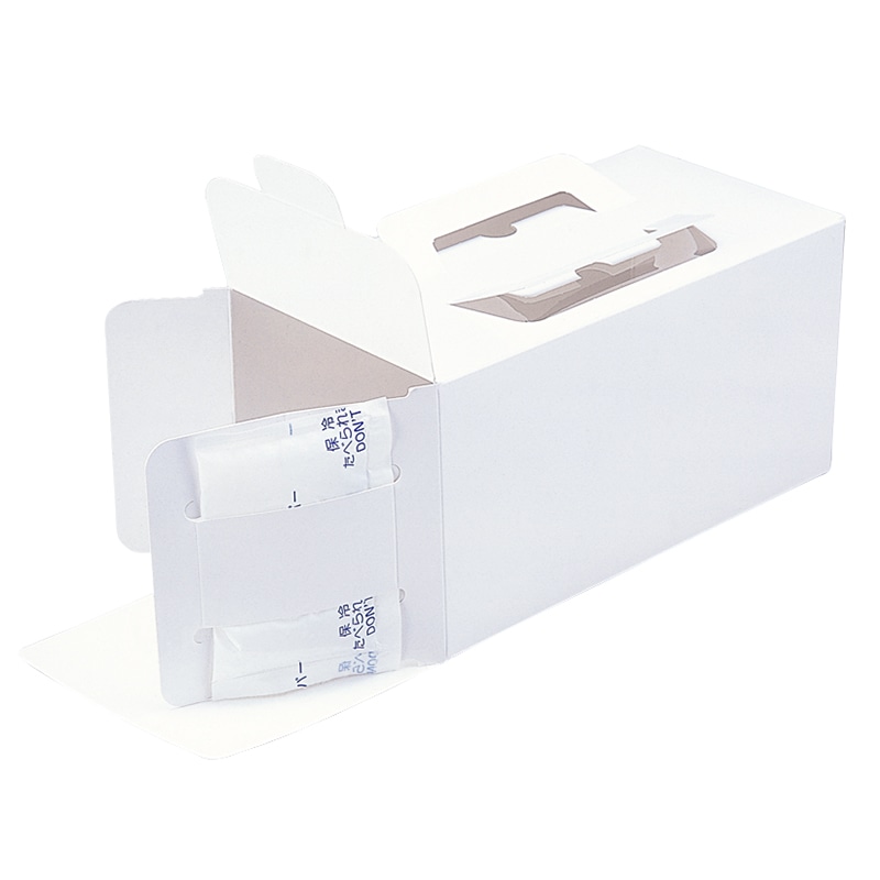 手提ロールケーキ函 6寸 1-107-41 200枚/袋(ご注文単位1袋)【直送品】