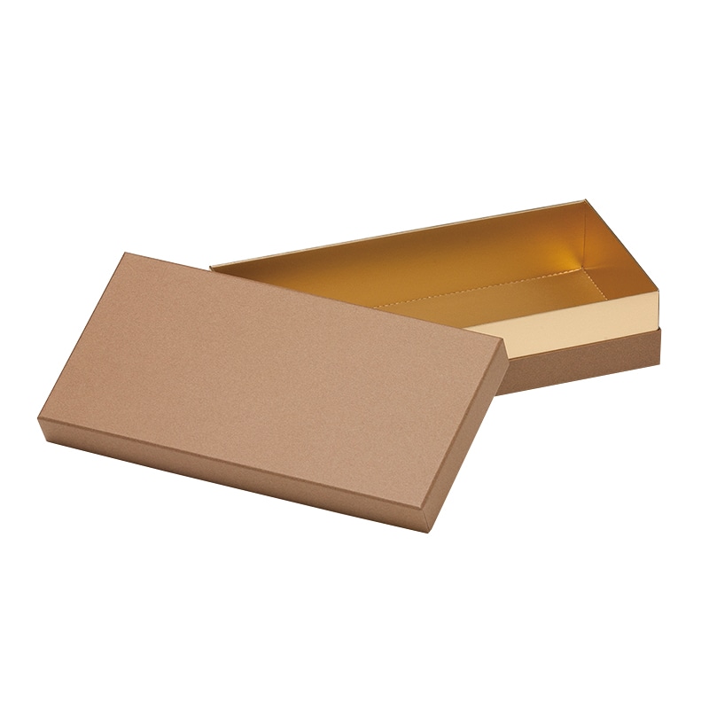洋菓子箱 H50コンビAギフトケース M セピア 1281 1個(ご注文単位50個)【直送品】