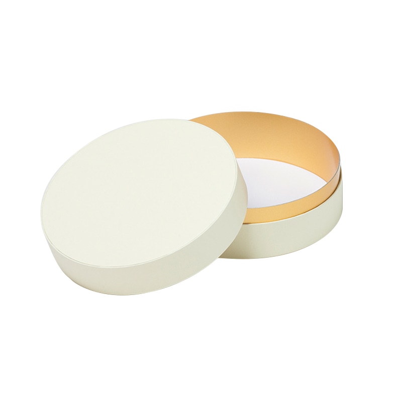 洋菓子箱　サークルコンビAギフトケース M　アイボリー 1412　1個（ご注文単位50個）【直送品】