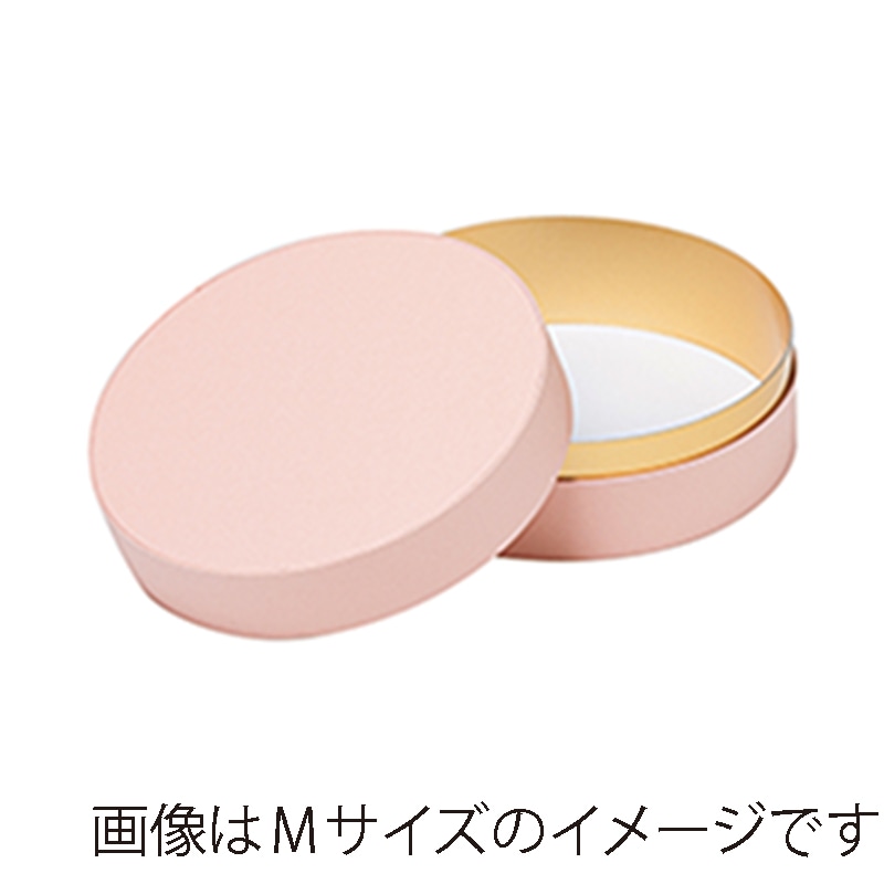 洋菓子箱　サークルコンビAギフトケース S　ピンク 1410　1個（ご注文単位100個）【直送品】