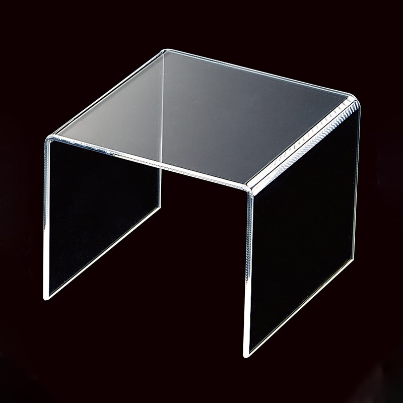 ストア・エキスプレス 透明アクリル コの字ラック 幅10cm 61-819-32-1 1セット(ご注文単位1セット)【直送品】