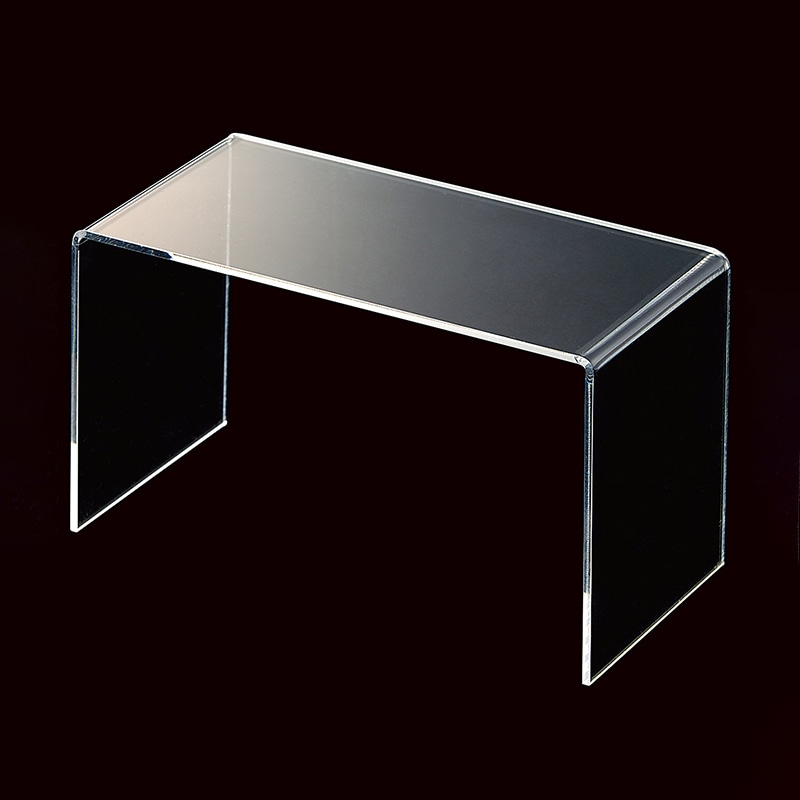 ストア・エキスプレス 透明アクリル コの字ラック 幅20cm 61-819-32-3 1セット(ご注文単位1セット)【直送品】