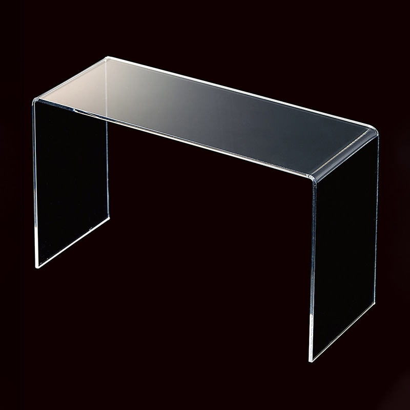 ストア・エキスプレス 透明アクリル コの字ラック 幅25cm 61-819-32-4 1セット(ご注文単位1セット)【直送品】