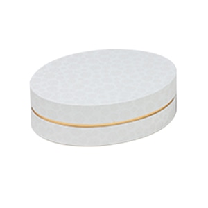 洋菓子箱　パターン　オーバルコンビAギフトケース M　ドット 1421　1個（ご注文単位50個）【直送品】