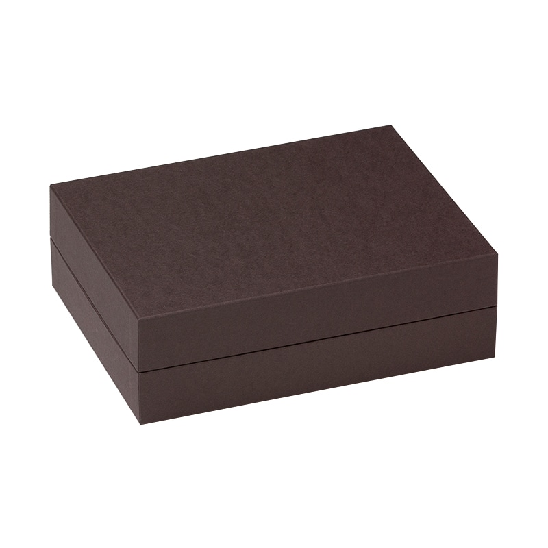 洋菓子箱　ヒンジギフトケース　S こげ茶 1071　1個（ご注文単位50個）【直送品】