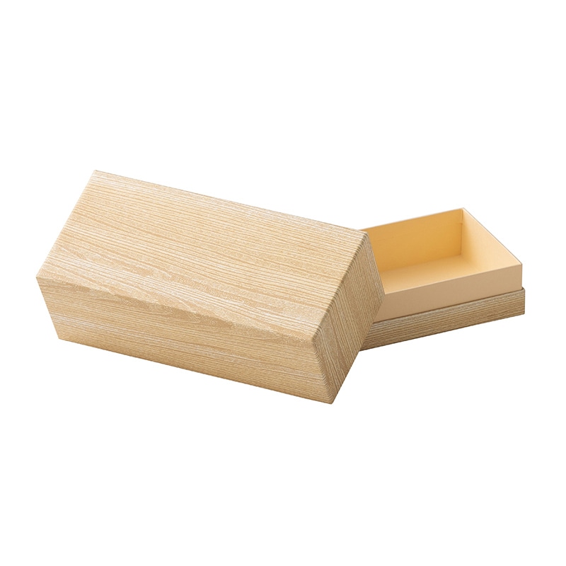 洋菓子箱 コンビBギフトケース ミニパウンド1本用 木目ナチュラル 1904 1個(ご注文単位100個)【直送品】