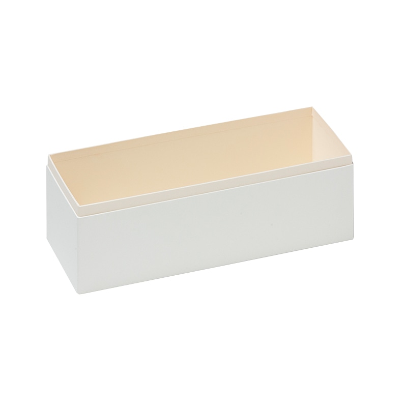 洋菓子箱　重箱式ギフトケース　身のみ 白 1086　1個（ご注文単位50個）【直送品】