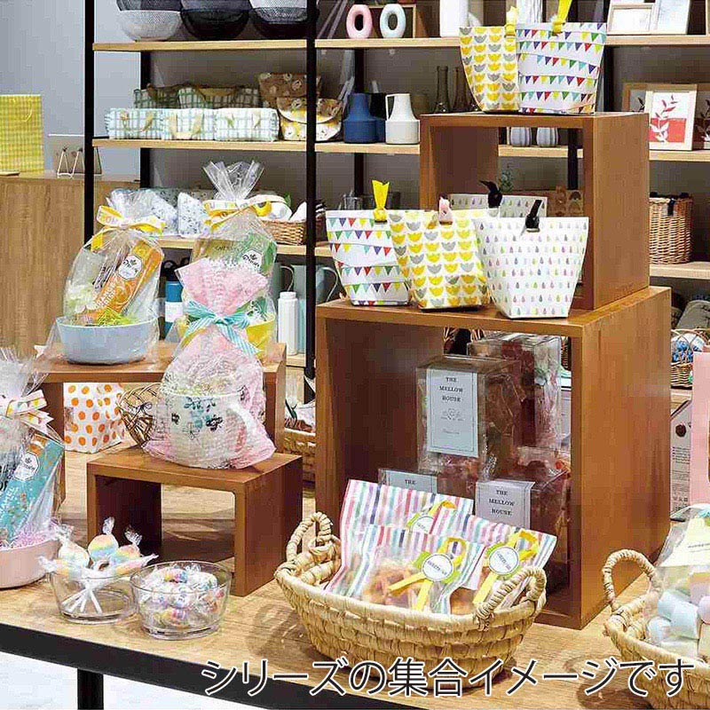 ストア・エキスプレス 木製コの字ラック　パイン集成材 ブラウン　幅30cm 61-819-42-2 1個（ご注文単位1個）【直送品】