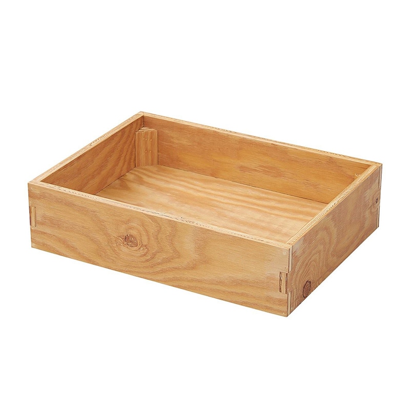 ストア・エキスプレス 木製ボックスディスプレイ ラーチ合板 ナチュラル H10cm 61-819-46-1 1個(ご注文単位1個)【直送品】