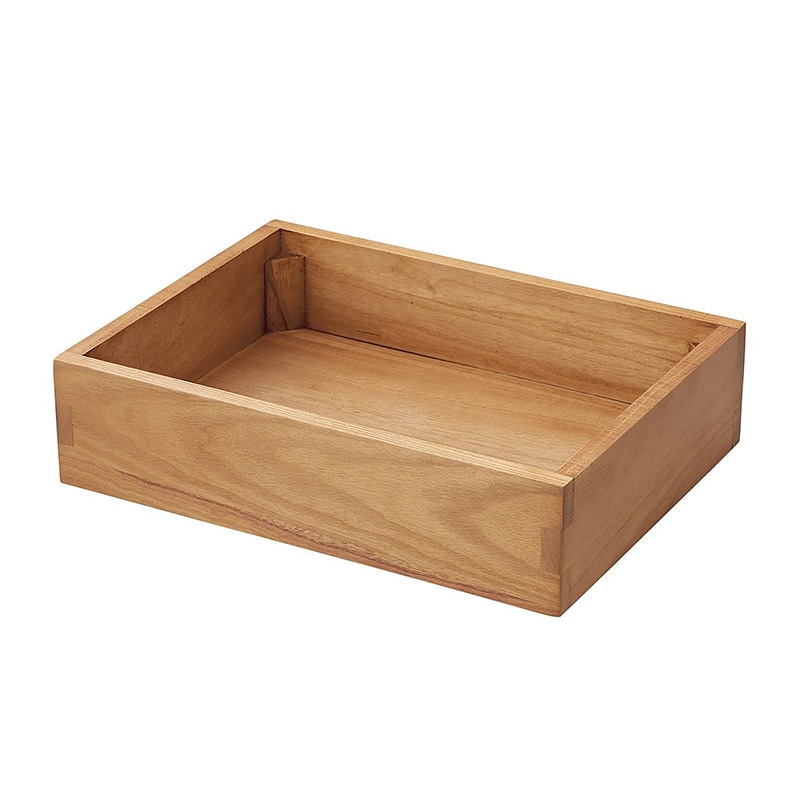 ストア・エキスプレス 木製ボックスディスプレイ 桐材 ブラウン H10cm 61-819-48-2 1個(ご注文単位1個)【直送品】