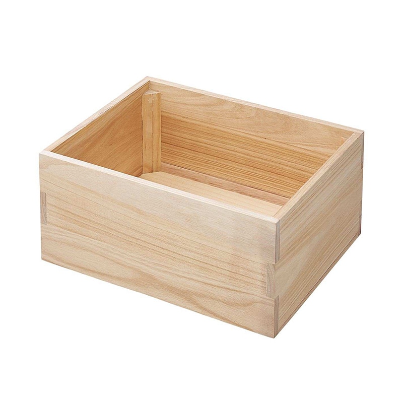 ストア・エキスプレス 木製ボックスディスプレイ 桐材 ナチュラル 幅45×高さ20cm 61-819-49-3 1個(ご注文単位1個)【直送品】