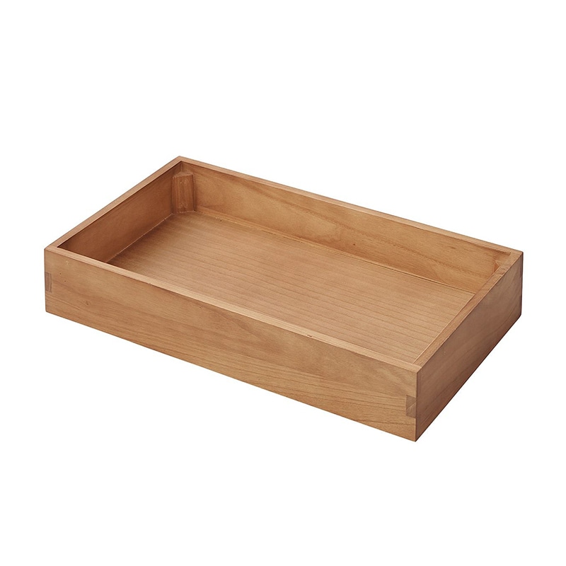 ストア・エキスプレス 木製ボックスディスプレイ 桐材 ブラウン 幅60×高さ10cm 61-819-50-2 1個(ご注文単位1個)【直送品】