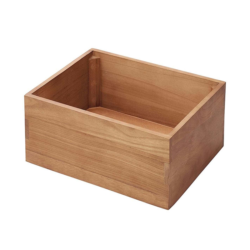 ストア・エキスプレス 木製ボックスディスプレイ 桐材 ブラウン 幅45×高さ20cm 61-819-50-3 1個(ご注文単位1個)【直送品】