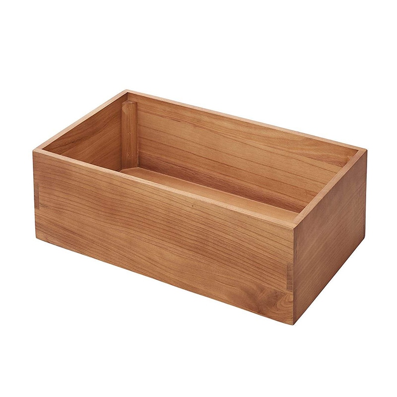 ストア・エキスプレス 木製ボックスディスプレイ 桐材 ブラウン 幅60×高さ20cm 61-819-50-4 1個(ご注文単位1個)【直送品】