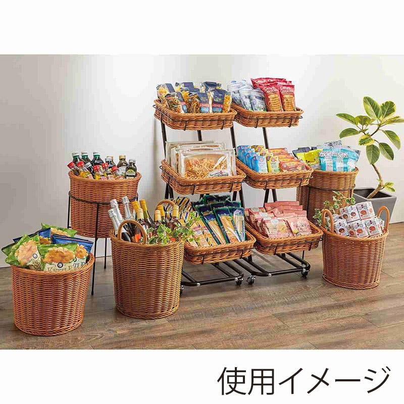 ストア・エキスプレス PP製投込みバスケット用スタンド 61-819-55-1 1台(ご注文単位1台)【直送品】