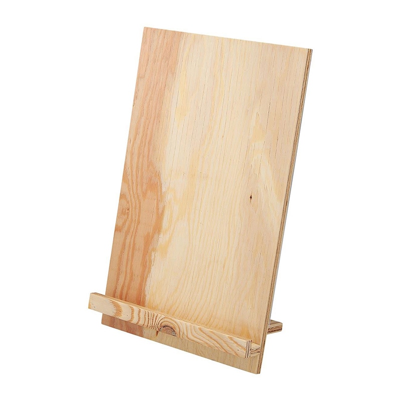 ストア・エキスプレス 2Wayサインスタンド　ラーチ合板 A4 61-819-99-2 1個（ご注文単位1個）【直送品】