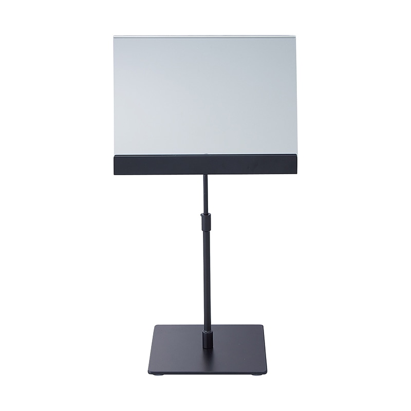 ストア・エキスプレス フレームレス　ポップスタンド A5ヨコ　ブラック 61-820-2-1 1台（ご注文単位1台）【直送品】