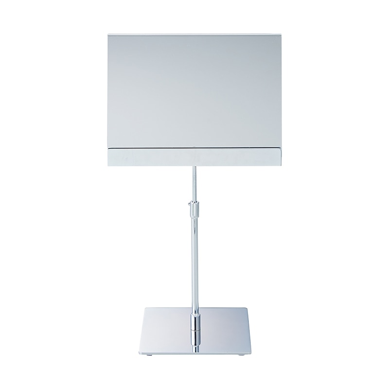 ストア・エキスプレス フレームレス　ポップスタンド A5ヨコ　クローム 61-820-2-2 1台（ご注文単位1台）【直送品】