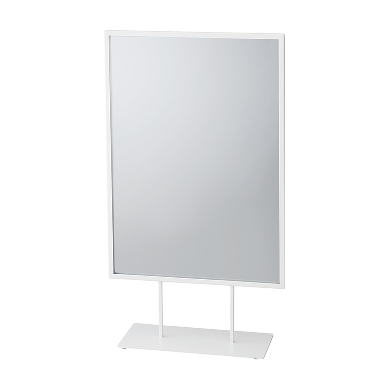 ストア・エキスプレス スチール製ポップスタンド 両面仕様 A3タテ ホワイト 61-820-4-4 1台(ご注文単位1台)【直送品】