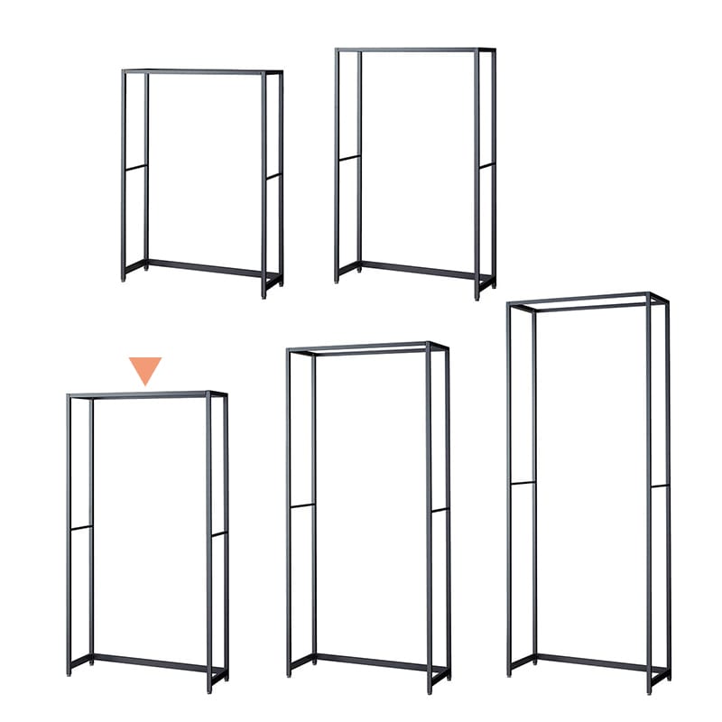 ストア・エキスプレス 店舗什器 ラテラル・ロコ 本体 グレー 幅90cm/奥行35×高さ180cm 61-808-45-3 1台(ご注文単位1台)【直送品】