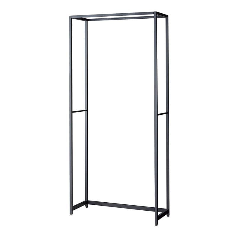 ストア・エキスプレス 店舗什器　ラテラル・ロコ　本体　グレー 幅90cm／奥行35×高さ210cm 61-808-45-4 1台（ご注文単位1台）【直送品】