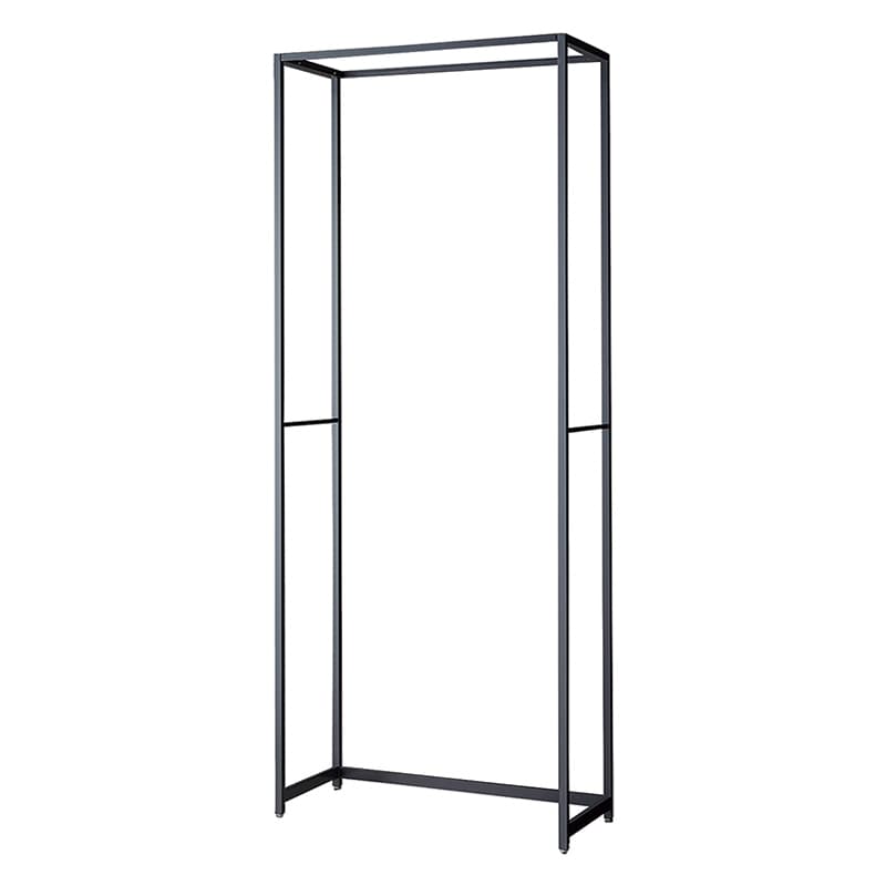 ストア・エキスプレス 店舗什器　ラテラル・ロコ　本体　グレー 幅90cm／奥行40×高さ240cm 61-808-47-5 1台（ご注文単位1台）【直送品】