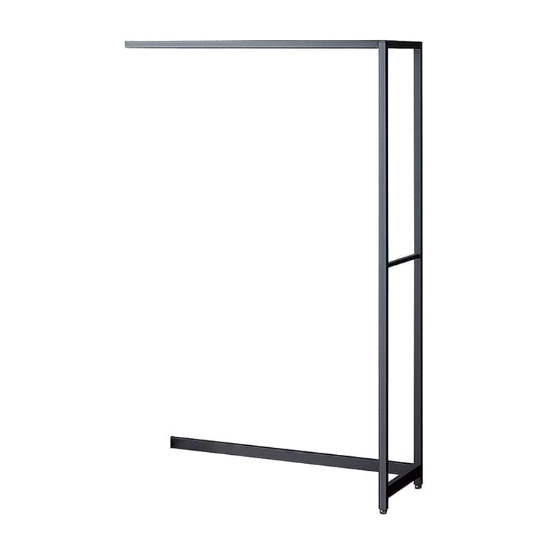 ストア・エキスプレス 店舗什器　ラテラル・ロコ　連結タイプ　グレー 幅90cm／奥行40×高さ150cm 61-808-48-2 1台（ご注文単位1台）【直送品】