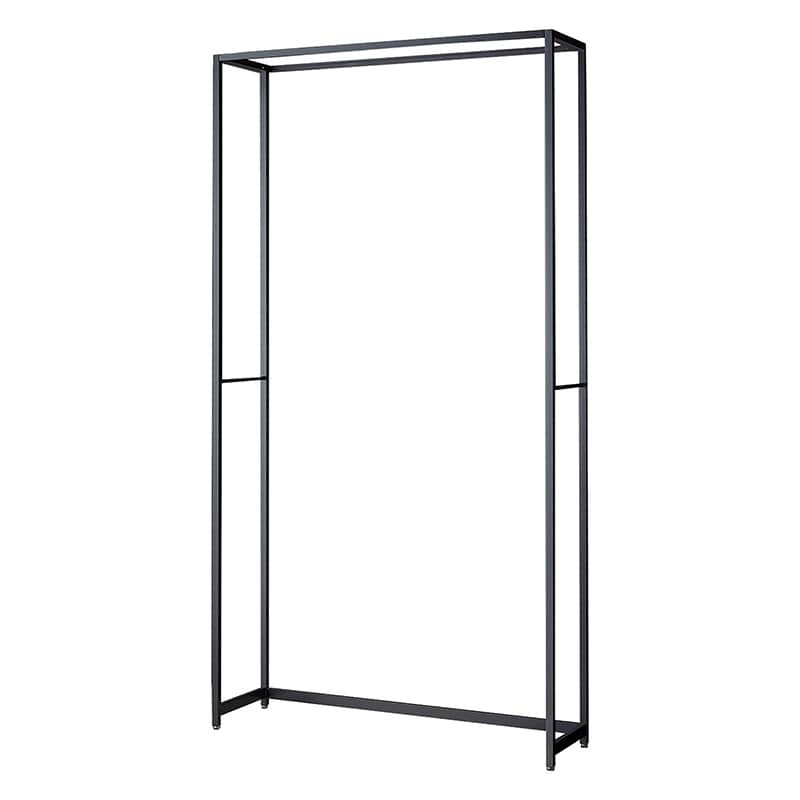 ストア・エキスプレス 店舗什器　ラテラル・ロコ　本体　グレー 幅120cm／奥行35×高さ240cm 61-808-49-5 1台（ご注文単位1台）【直送品】