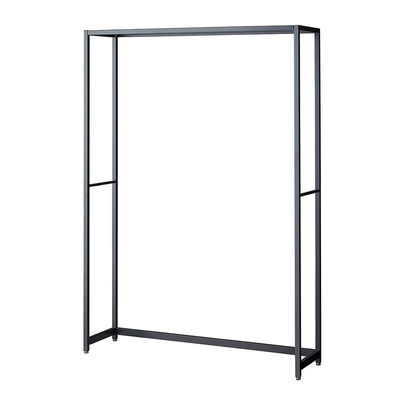 ストア・エキスプレス 店舗什器　ラテラル・ロコ　本体　グレー 幅120cm／奥行40×高さ180cm 61-808-51-3 1台（ご注文単位1台）【直送品】