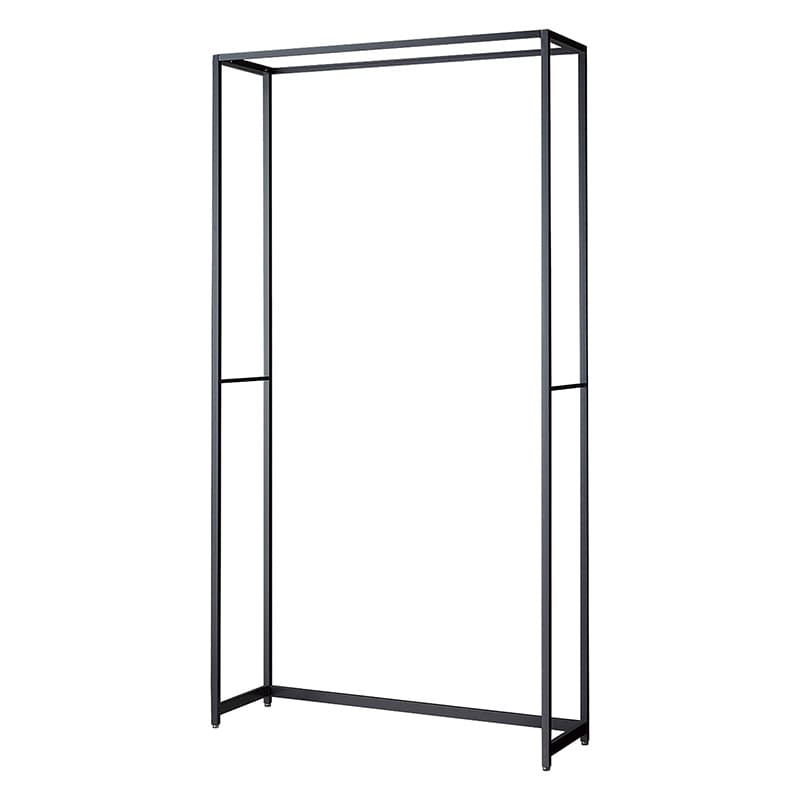 ストア・エキスプレス 店舗什器　ラテラル・ロコ　本体　グレー 幅120cm／奥行40×高さ240cm 61-808-51-5 1台（ご注文単位1台）【直送品】