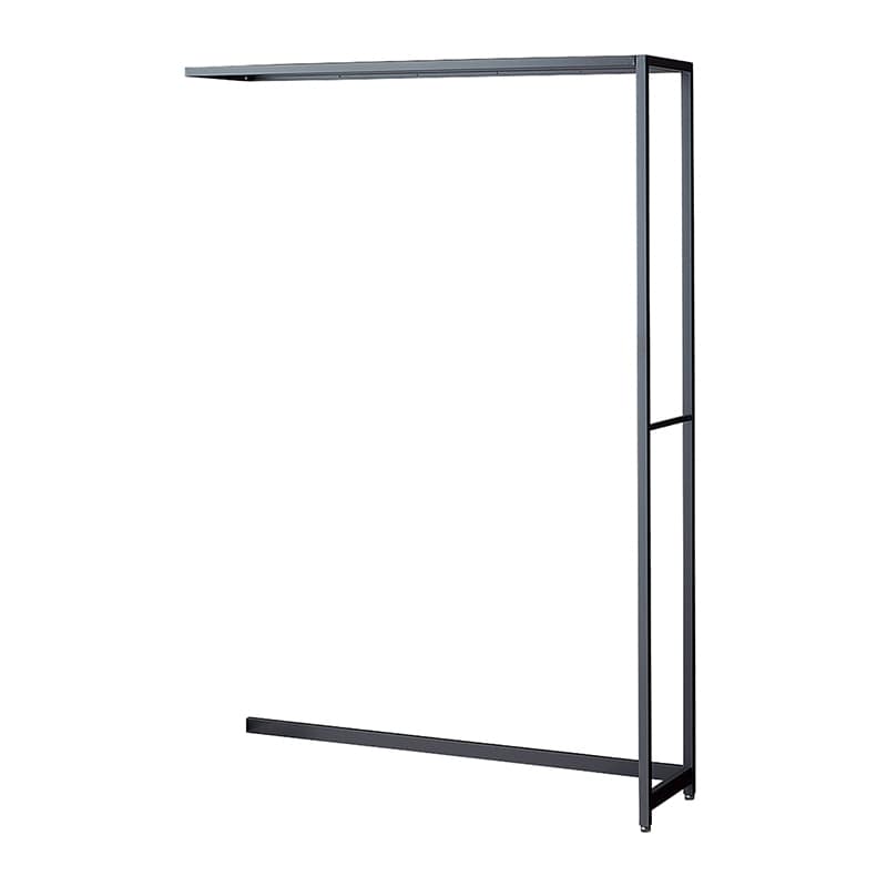 ストア・エキスプレス 店舗什器　ラテラル・ロコ　連結タイプ　グレー 幅120cm／奥行40×高さ180cm 61-808-52-3 1台（ご注文単位1台）【直送品】