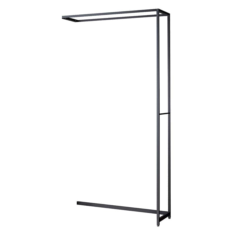 ストア・エキスプレス 店舗什器 ラテラル・ロコ 連結タイプ グレー 幅120cm/奥行40×高さ240cm 61-808-52-5 1台(ご注文単位1台)【直送品】