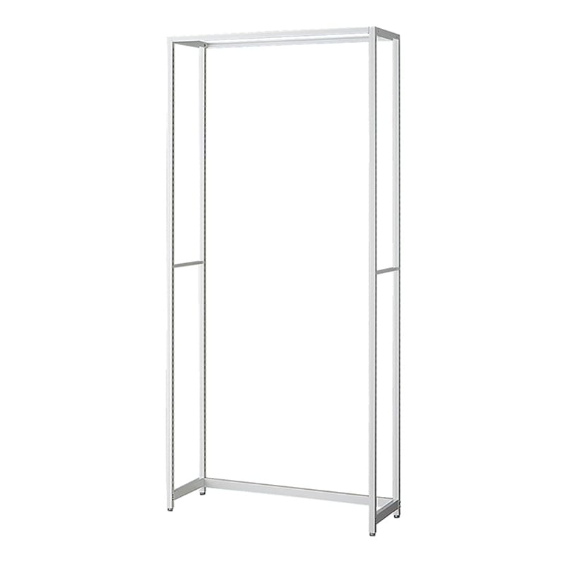 ストア・エキスプレス 店舗什器 ラテラル・ロコ 本体 ホワイト 幅90cm/奥行35×高さ210cm 61-808-53-4 1台(ご注文単位1台)【直送品】