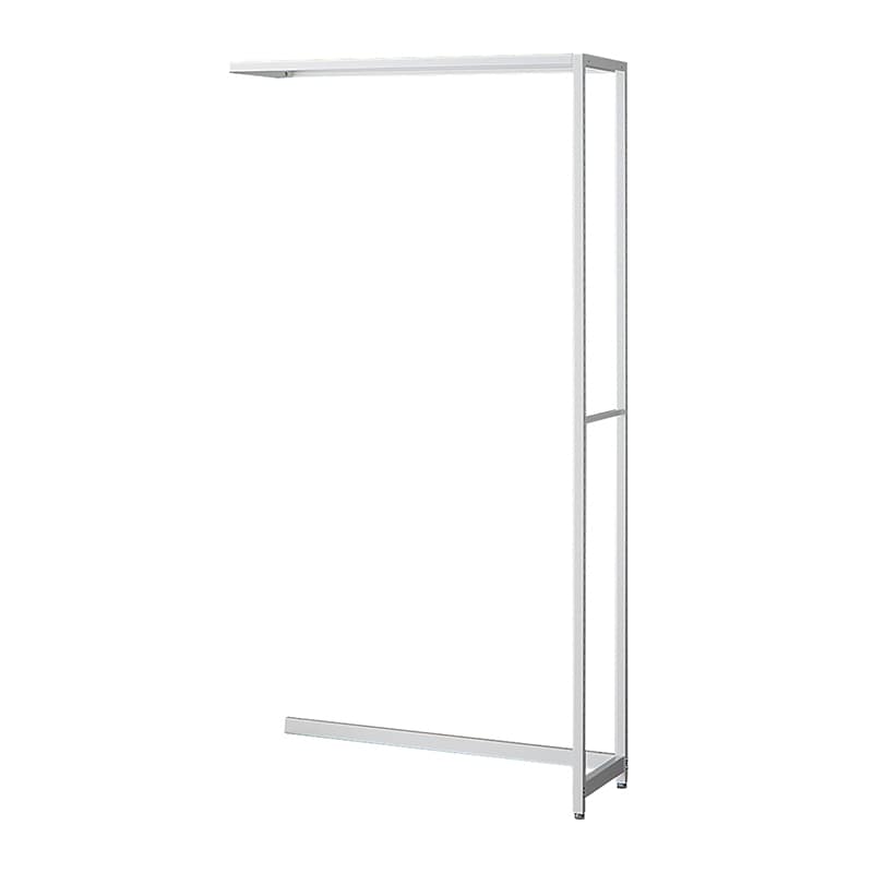 ストア・エキスプレス 店舗什器　ラテラル・ロコ　連結タイプ　ホワイト 幅90cm／奥行35×高さ180cm 61-808-54-3 1台（ご注文単位1台）【直送品】