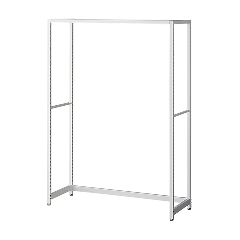 ストア・エキスプレス 店舗什器　ラテラル・ロコ　本体　ホワイト 幅90cm／奥行40×高さ135cm 61-808-55-1 1台（ご注文単位1台）【直送品】