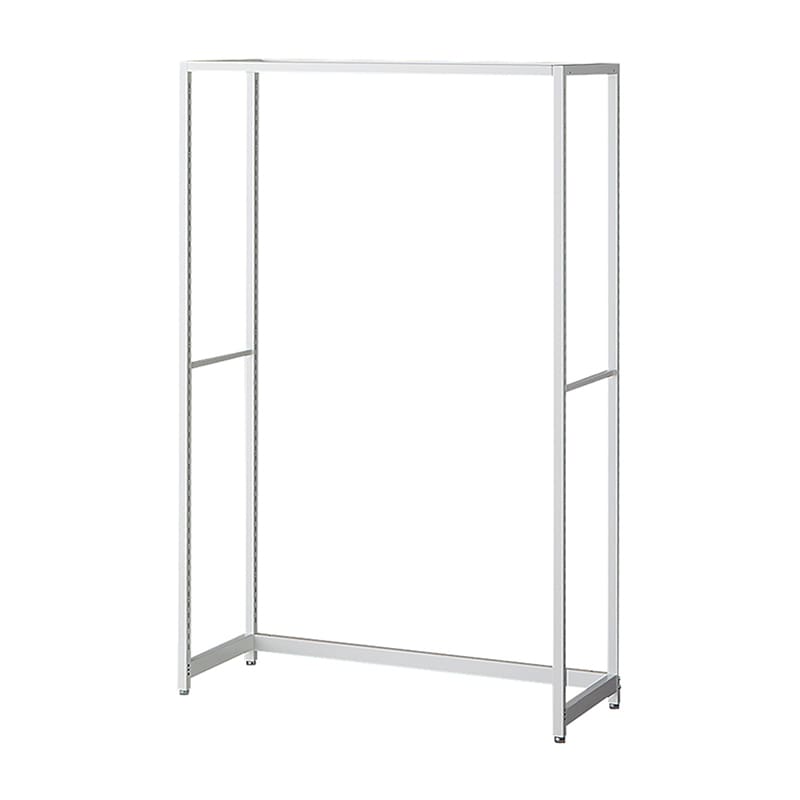ストア・エキスプレス 店舗什器 ラテラル・ロコ 本体 ホワイト 幅90cm/奥行40×高さ150cm 61-808-55-2 1台(ご注文単位1台)【直送品】