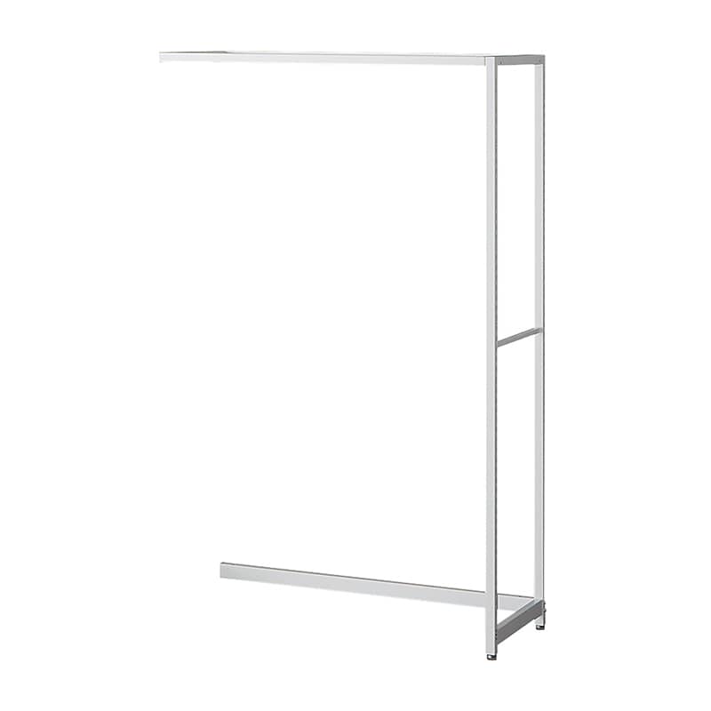 ストア・エキスプレス 店舗什器　ラテラル・ロコ　連結タイプ　ホワイト 幅90cm／奥行40×高さ150cm 61-808-56-2 1台（ご注文単位1台）【直送品】