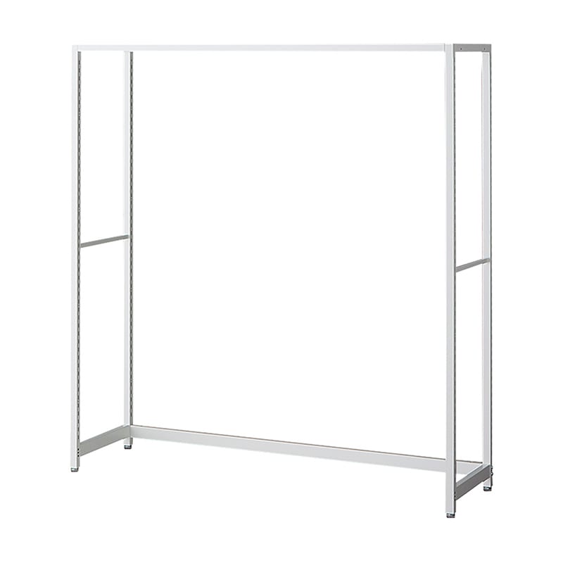 ストア・エキスプレス 店舗什器　ラテラル・ロコ　本体　ホワイト 幅120cm／奥行35×高さ135cm 61-808-57-1 1台（ご注文単位1台）【直送品】