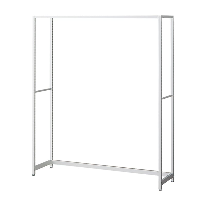 ストア・エキスプレス 店舗什器　ラテラル・ロコ　本体　ホワイト 幅120cm／奥行35×高さ150cm 61-808-57-2 1台（ご注文単位1台）【直送品】