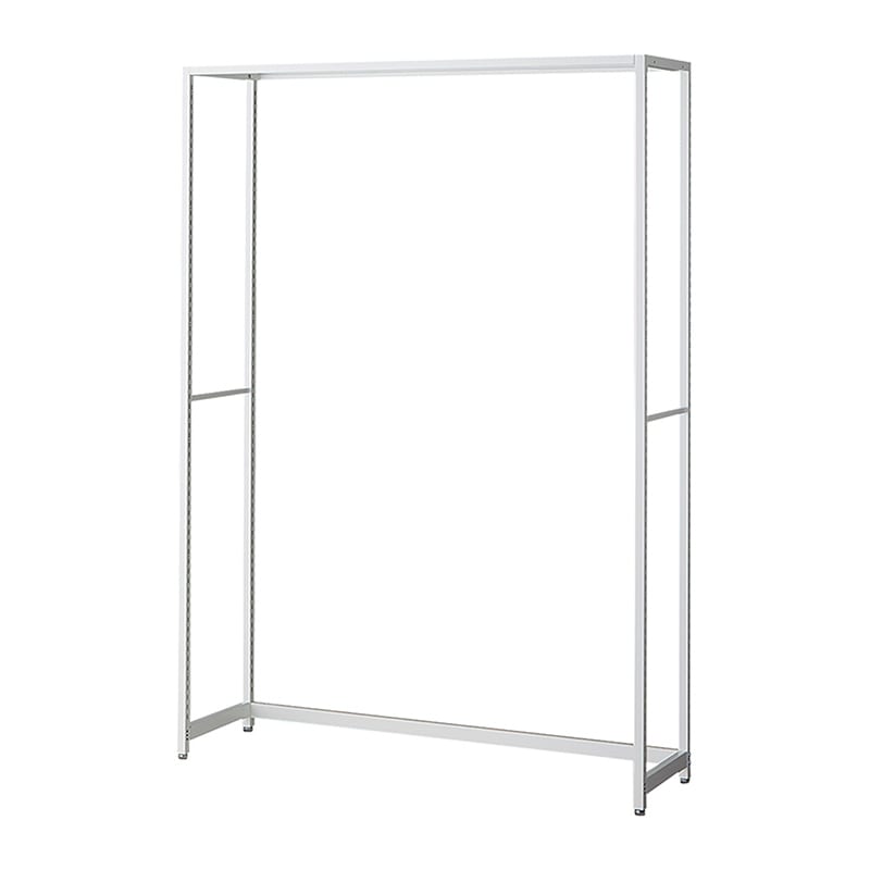 ストア・エキスプレス 店舗什器　ラテラル・ロコ　本体　ホワイト 幅120cm／奥行35×高さ180cm 61-808-57-3 1台（ご注文単位1台）【直送品】