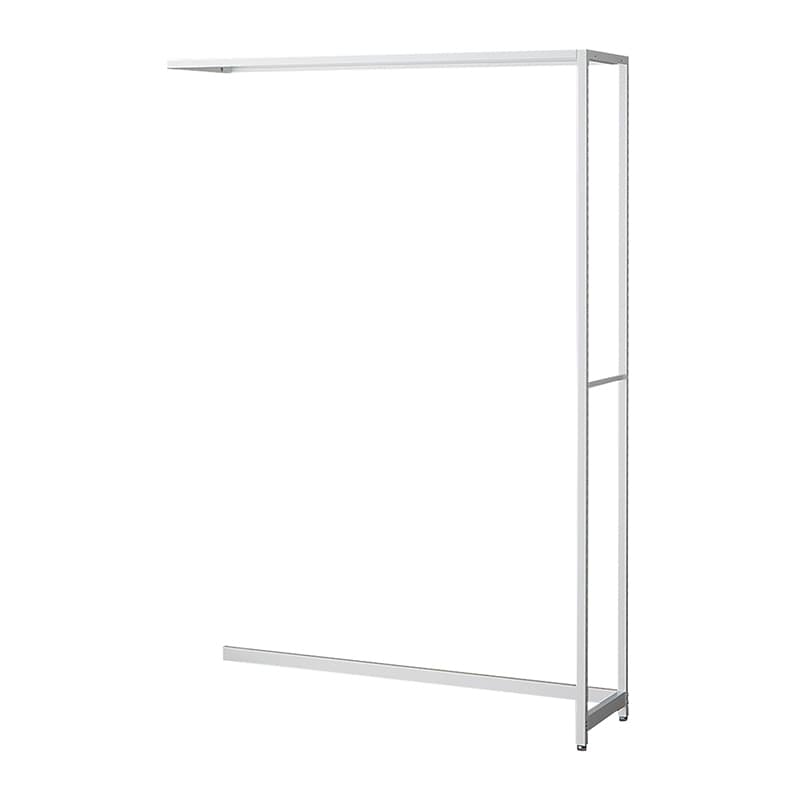 ストア・エキスプレス 店舗什器　ラテラル・ロコ　連結タイプ　ホワイト 幅120cm／奥行35×高さ180cm 61-808-58-3 1台（ご注文単位1台）【直送品】