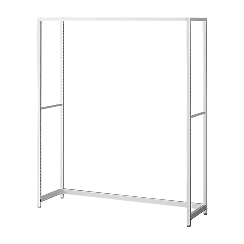 ストア・エキスプレス 店舗什器　ラテラル・ロコ　本体　ホワイト 幅120cm／奥行40×高さ150cm 61-808-59-2 1台（ご注文単位1台）【直送品】
