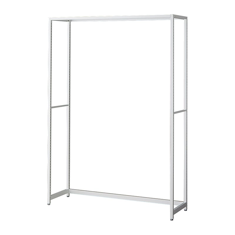 ストア・エキスプレス 店舗什器　ラテラル・ロコ　本体　ホワイト 幅120cm／奥行40×高さ180cm 61-808-59-3 1台（ご注文単位1台）【直送品】