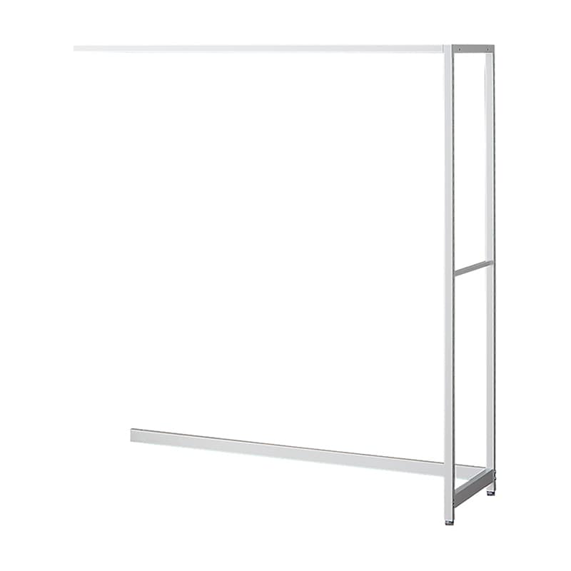 ストア・エキスプレス 店舗什器　ラテラル・ロコ　連結タイプ　ホワイト 幅120cm／奥行40×高さ135cm 61-808-60-1 1台（ご注文単位1台）【直送品】