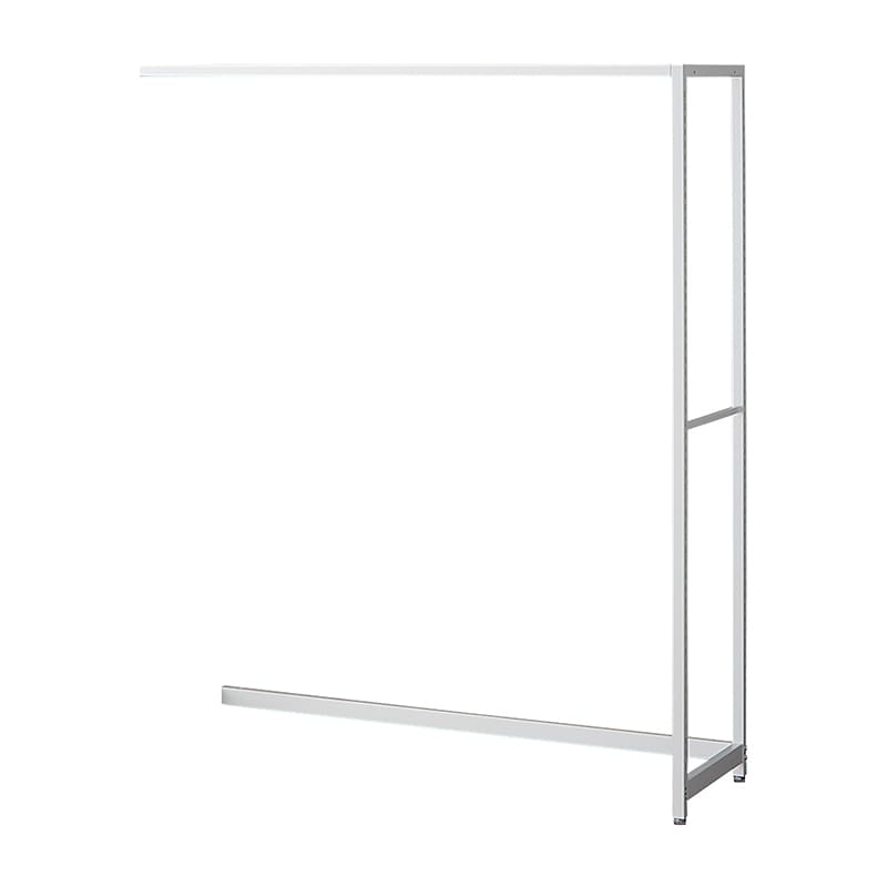 ストア・エキスプレス 店舗什器　ラテラル・ロコ　連結タイプ　ホワイト 幅120cm／奥行40×高さ150cm 61-808-60-2 1台（ご注文単位1台）【直送品】