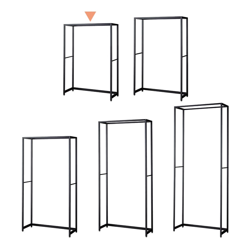 ストア・エキスプレス 店舗什器　ラテラル・ロコ　本体　ブラック 幅90cm／奥行35×高さ135cm 61-808-61-1 1台（ご注文単位1台）【直送品】